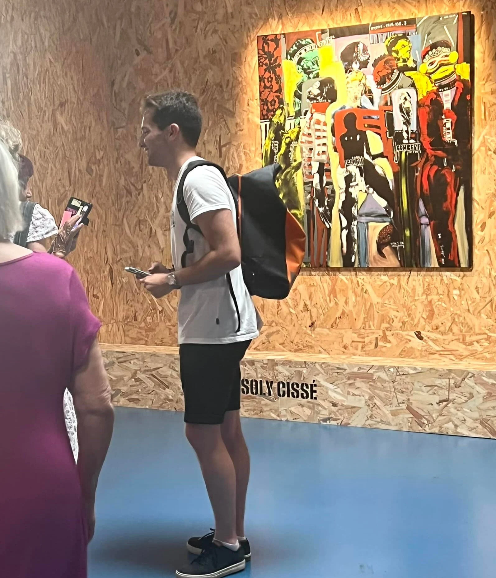 Soly-Cisse-La collection Pigozzi à Cannes