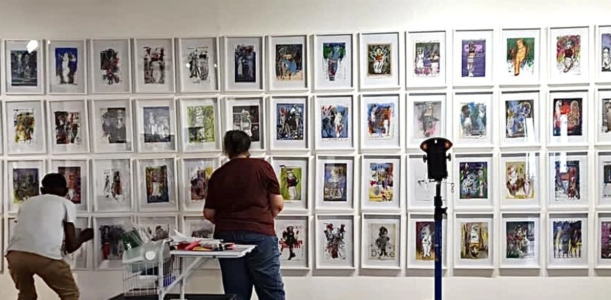 Soly Cissé, Echappée Belle, solo show, Maison des Arts, Evreux