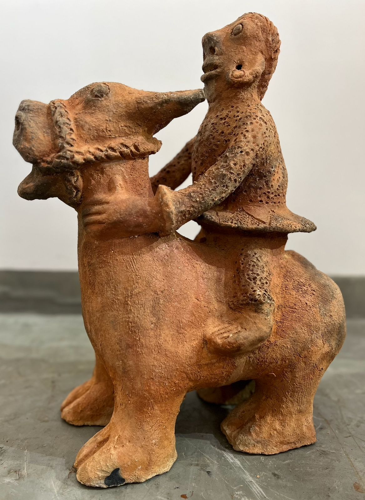 Seyni Awa Camara Cavaliere Terre cuite