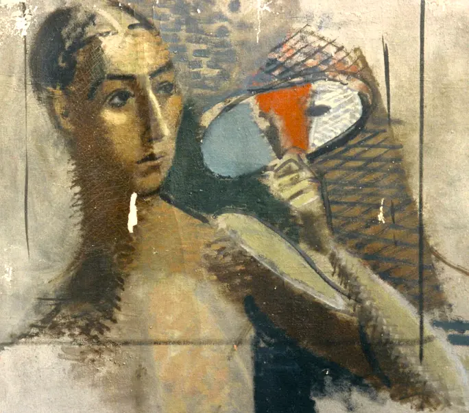 Nicolas Wacker Modele au masque