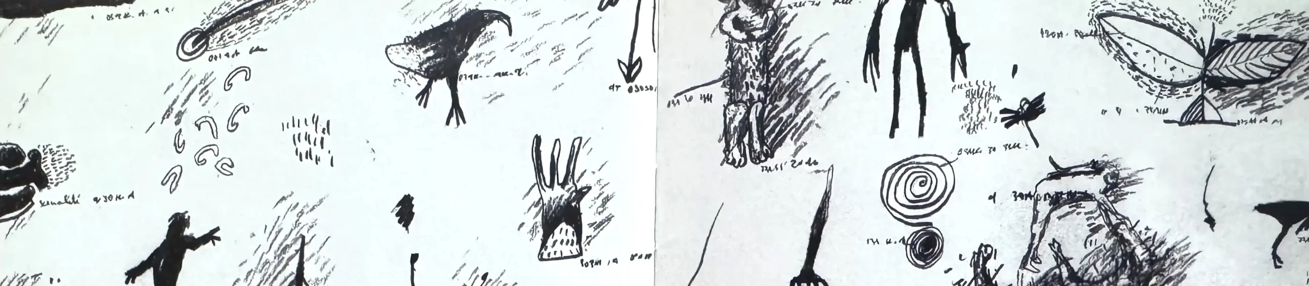 Patrick Descamps, « Soly Cissé : dessinateur, » Montreuil, Les Carnets de la Création, 2005 – © Patrick DescampsPatrick Descamps, « Soly Cissé : dessinateur, » Montreuil, Les Carnets de la Création, 2005 – © Patrick Descamps 