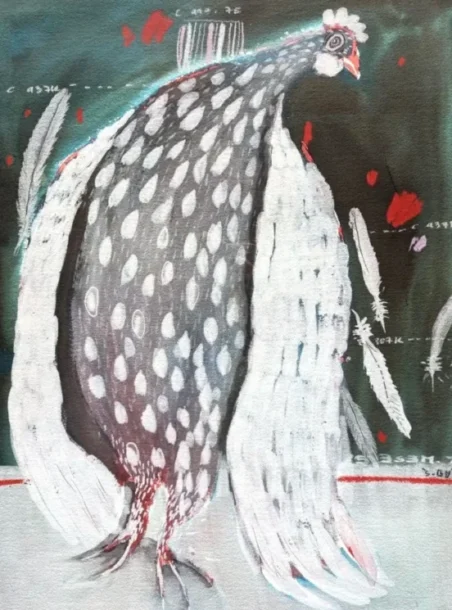 Soly Cisse-exposition Dessin sans limite-Paris-2026-galerie-Chauvy