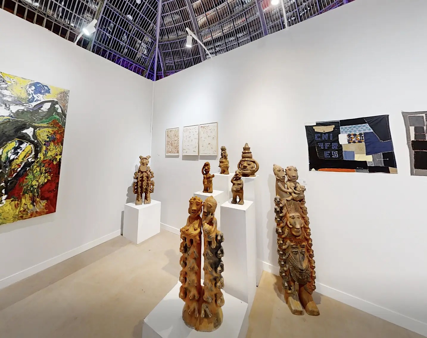 Seyni-Awa-Camara at Galerie Chauvy- Art Paris
